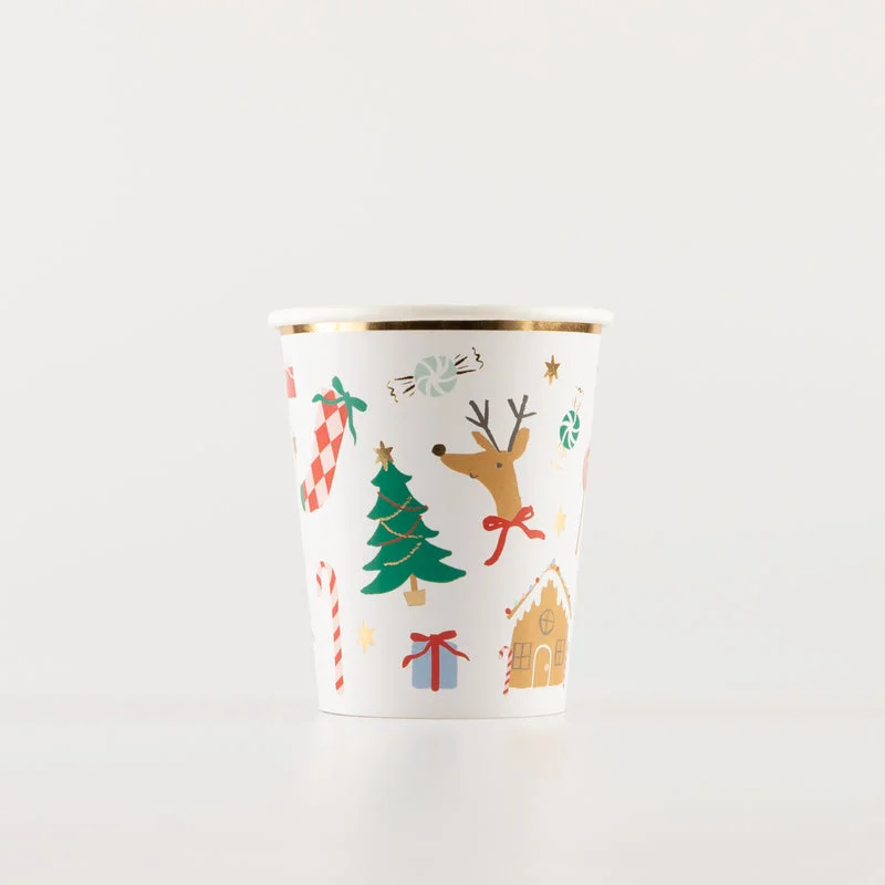 Jolly Christmas Cups - 9 oz. | 8 ct.