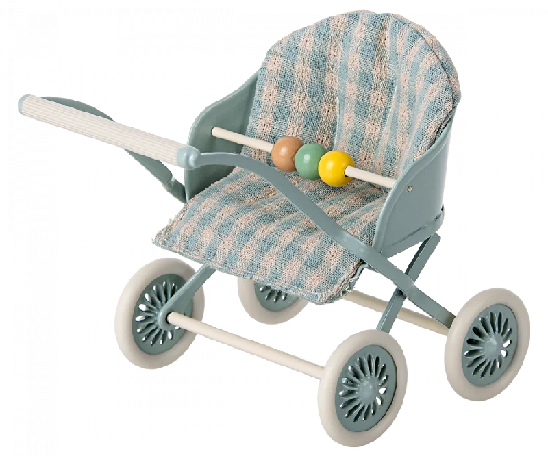 Furniture For Mouse - Stroller - Blue