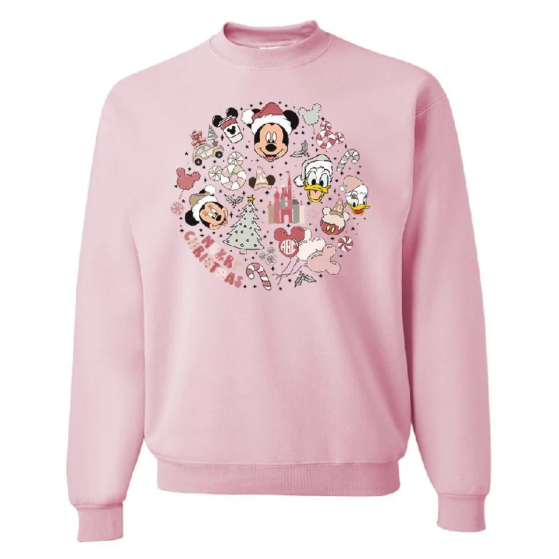 Monogrammed 'Mickey's Magic Christmas' Crewneck Sweatshirt