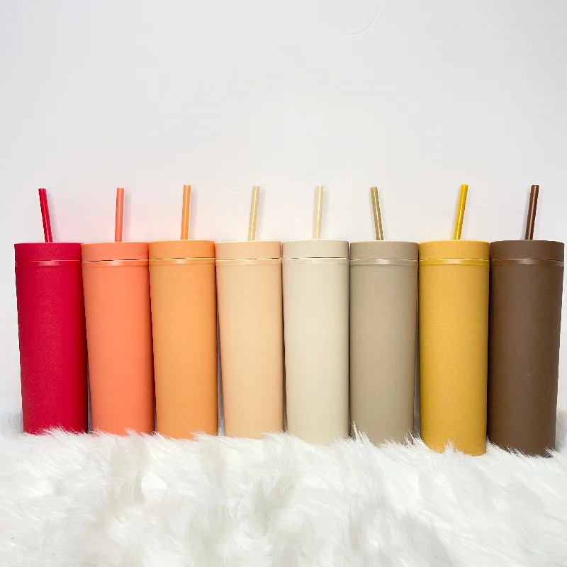 SKINNY TUMBLER (37 COLOURS)